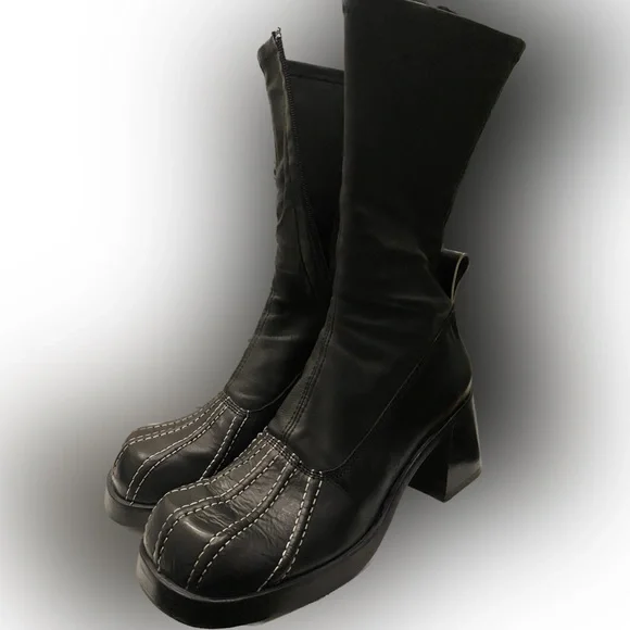 靴 MIISTA ELKE Miista - BLACK ELKE BOOTS – LE LABO STORE